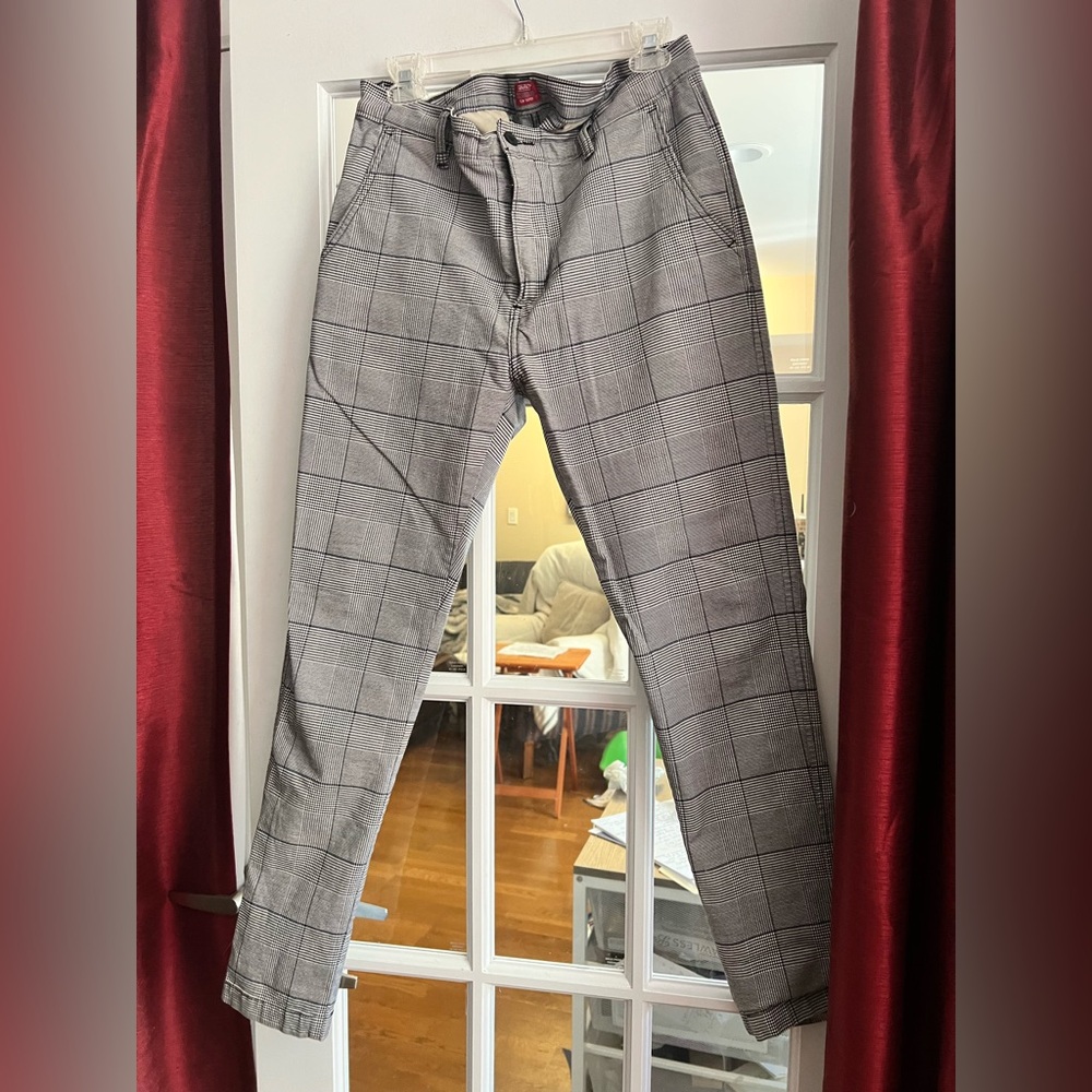 Levi's Houndstooth Slim Taper Pants